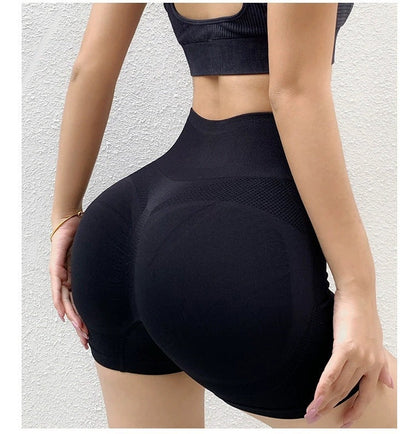 Seamless Butt Lifting Workout Shorts
