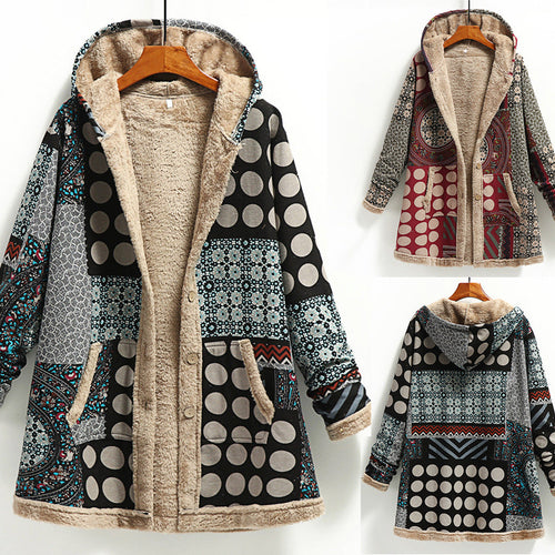 Parkana®|Women's Hooded Wool Coat