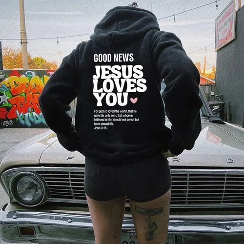 Jesus Padded Hoodie