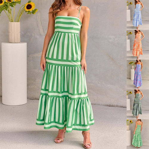Aria | Ruffled maxi dress
