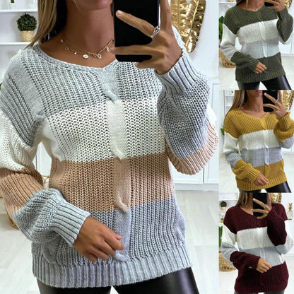 Stylishly Sorties Lunatique V-Neck Sweater