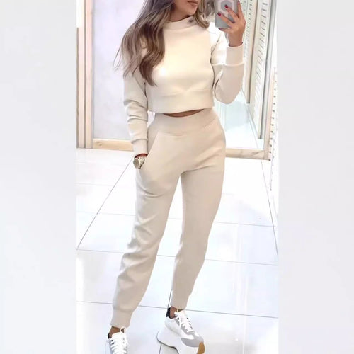 ARIELLE | High Neck Casual Set