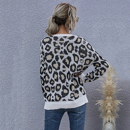 MIA | Chic Leopard Knitted Sweater 