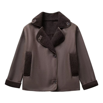 LEYNA - Chic Lined Jacket Fall/Winter