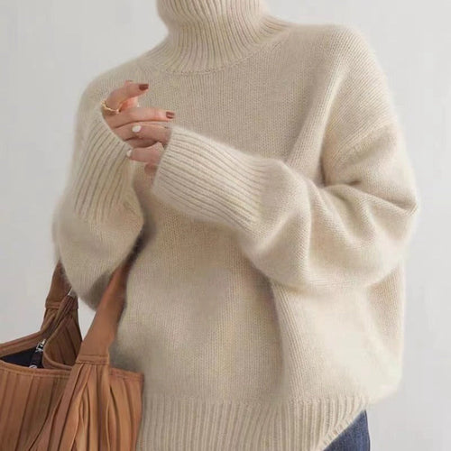 Women's Cashmere Turtleneck Sweater