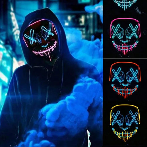 Masque LED Halloween