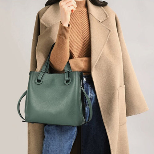 Timeless Vogue Women's Genuine Leather Shoulder Bag
