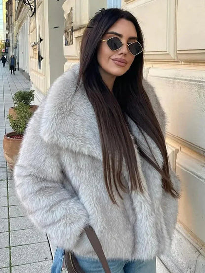 Mia|Luxury Fur Jacket
