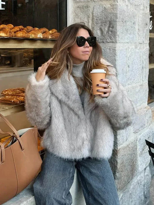 Mia|Luxury Fur Jacket