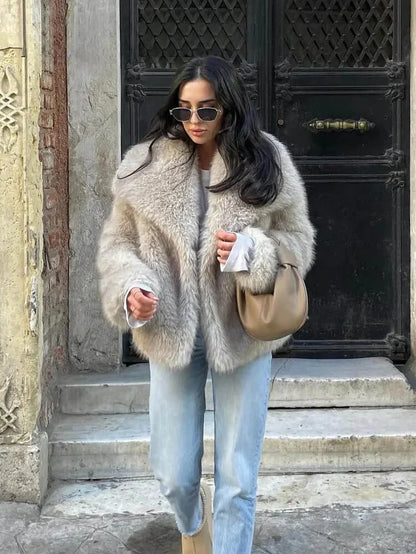 Mia|Luxury Fur Jacket