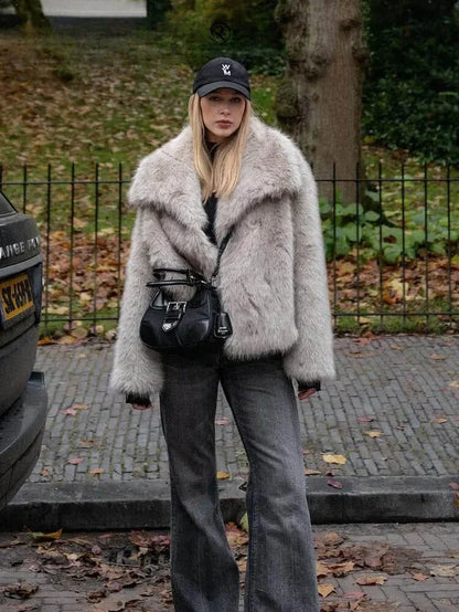 Mia|Luxury Fur Jacket