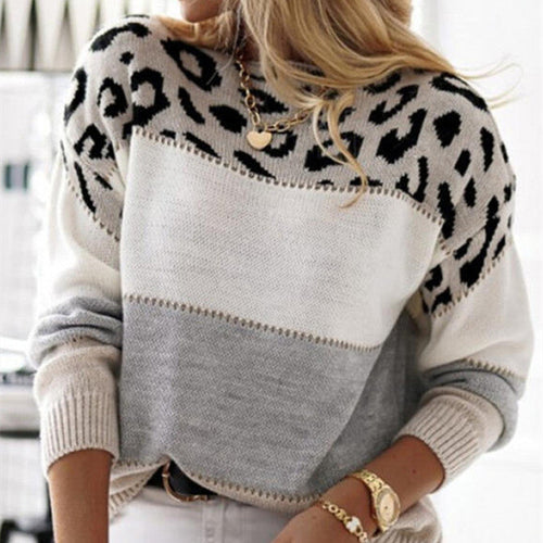 AvoirLaMode™ - The Elegant Leopard Camille Sweater