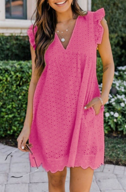 Lace summer dress