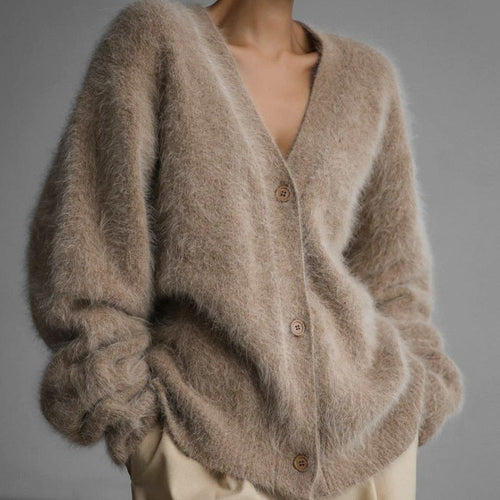 V-neck knitted sweater | Louna 