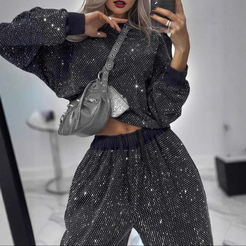 Galaxy Sweater and Wide Pants Set
